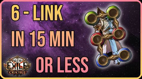 poe chance for 6 link|The ACTUAL Easiest Way to Get 6 Links in Path of Exile.